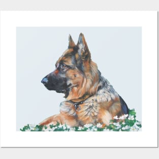 German Shepherd Fine Art Paintinglove ger Posters and Art